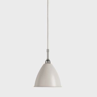 GUBI - Bestlite Bl9 Hanglamp Ø16 Chroom Matte Wit