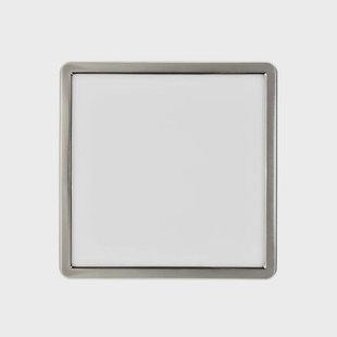 Nordlux - Oja 29 Square plafondlamp, zilver, 2,3 cm