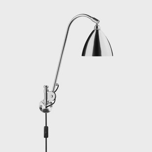 GUBI - Bestlite Bl6 Wandlamp Ø16 Chroom/Chroom