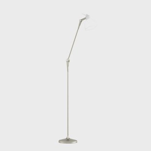 Luxy F1 Vloerlamp Light Bronze/Satin White Rotaliana - Woonkamer - Metaal