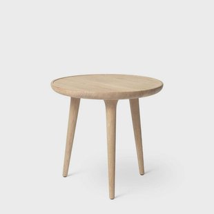MATER - Accent Bijzettafel Matt Lacq Oak Small Ø45
