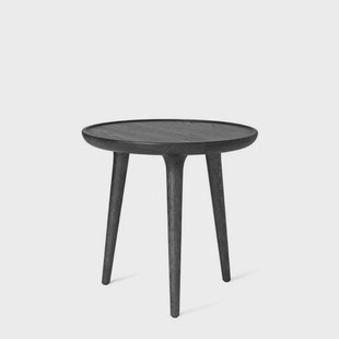 MATER - Accent Bijzettafel Black Stained Oak Small Ø45