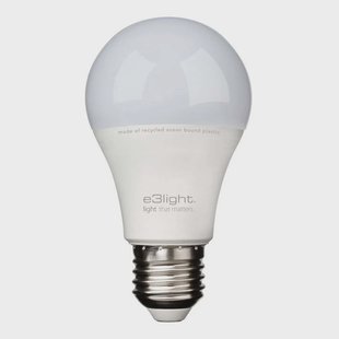 e3light - LED lamp 9W Recycled Ocean Bound E27