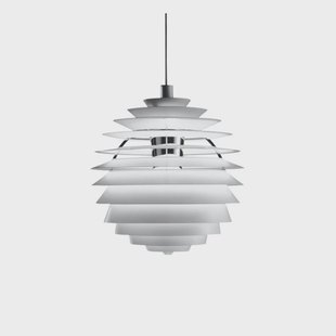 PH Louvre LED Hanglamp White Louis Poulsen - Woonkamer - Aluminium