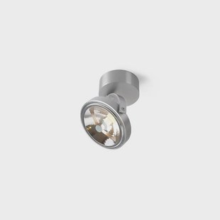 Pin-Up 1 Round Plafondlamp Aluminium Trizio21 - Keuken
