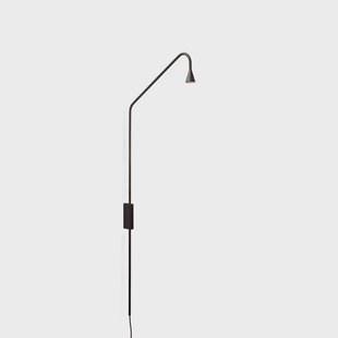 Austere W Wandlamp Zwart Trizo21 - Woonkamer - Messing