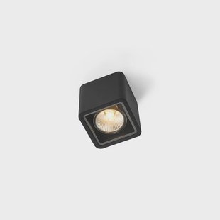 Code 1 Out Plafondlamp (Ip55) Zwart Trizo21 - Gang / Hal - Aluminium