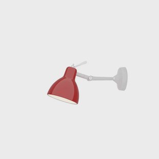 Rotaliana - Luxy H0 Wandlamp/Plafondlamp Wit/Rood