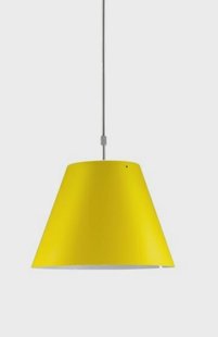 Costanza Hanglamp Smart Yellow Luceplan - Eetkamer - Aluminium