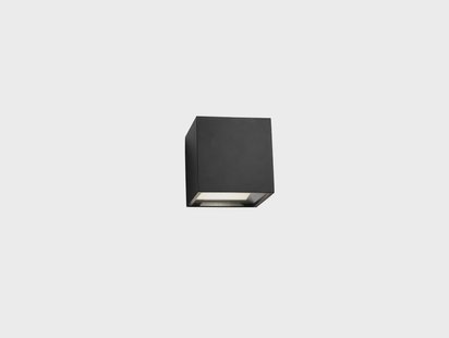 LIGHT-POINT - Cube LED buitenwandlamp XL, zwart, Up/Down