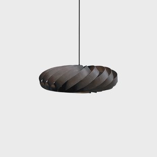 TR5 Hanglamp Ø80 Birch Brown Tom Rossau - Woonkamer - Hout