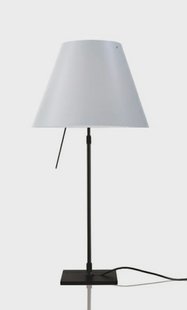 Luceplan - Costanza Tafellamp met Dimmer Zwart/White