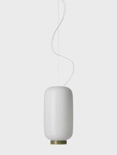Chouchin 2 Reverse Hanglamp Wit/Groen Foscarini - Woonkamer - Glas