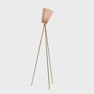 Northern - Oslo Wood VloerLamp Goud/Beige