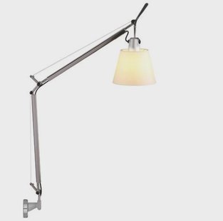 Artemide - Tolomeo Basculante Wandlamp Perkament