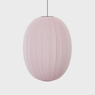 Made By Hand - Knit-Wit 65 High Oval hanglamp, roze