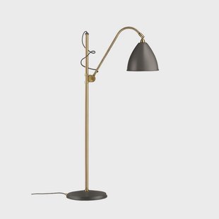 GUBI - Bestlite Bl3 VloerLamp Ø21 Geelkoper/Gray