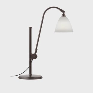 GUBI - Bestlite BL1 tafellamp, porselein/zwart, Ø 16 cm