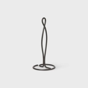 ferm LIVING - Curvature Paper Towel Holder Black Brass