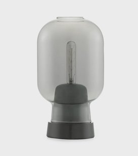 Normann Copenhagen - Amp Tafellamp Smoke/Zwart
