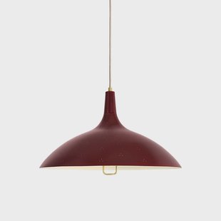 GUBI - 1965 Hanglamp Geelkoper/Rood