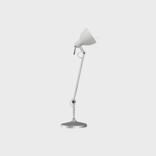 Luxy T1 Tafellamp Alu/Matte Wit Rotaliana - Werkkamer / Kantoor - Metaal