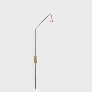 Austere W Wandlamp Geelkoper Trizo21 - Woonkamer - Messing
