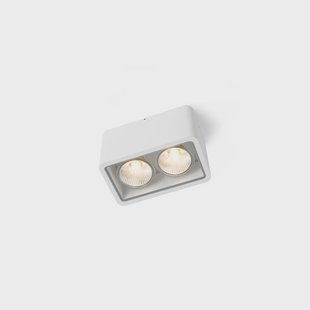 Code 2 Out Plafondlamp (Ip55) Wit Trizo21 - Woonkamer - Aluminium