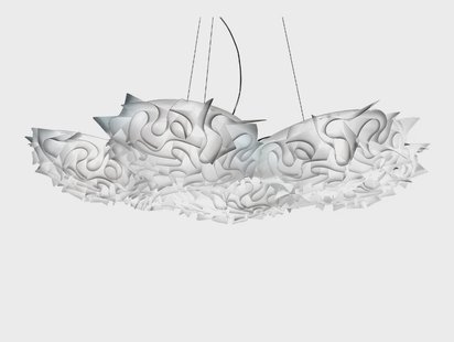 Slamp - Velin 7 Hanglamp Wit