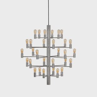 Herstal - Manola 30 Kroonluchter Chrome