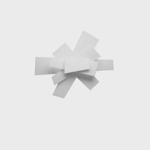 Big Bang Wandlamp/Plafondlamp Wit Foscarini - Woonkamer - Kunststof