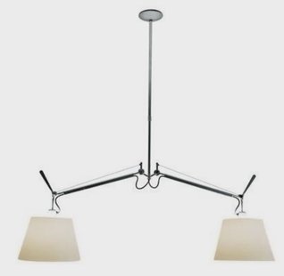 Artemide - Tolomeo Basculante Hanglamp Ø360 Perkament