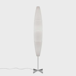 Havana Vloerlamp On/Off Aluminium/White Foscarini - Woonkamer - Metaal