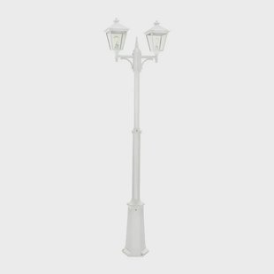 Norlys - London 2 Buiten Park Lamp Breed voor Beton Anchorage Wit