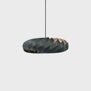 TR5 Hanglamp Ø80 Birch Black Tom Rossau - Woonkamer - Hout