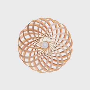 Tom Rossau - TR5 Wandlamp Ø60 Birch Natural