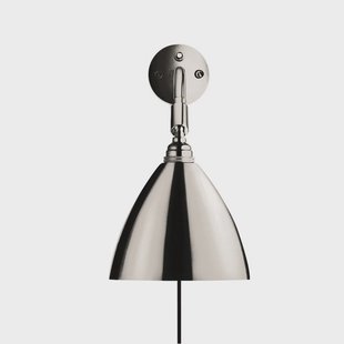 GUBI - Bestlite Bl7 Wandlamp Ø16 Chroom/Chroom