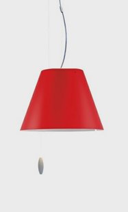 Luceplan - Costanzina Hanglamp Primary Red