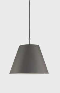 Luceplan - Costanza Hanglamp Concrete Gray