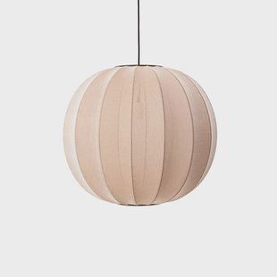 Made By Hand - Knit-Wit 60 Round Hanglamp Zand Stone