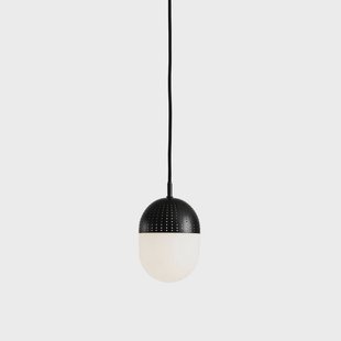 Woud - Dot Hanglamp M Zwart/Opal
