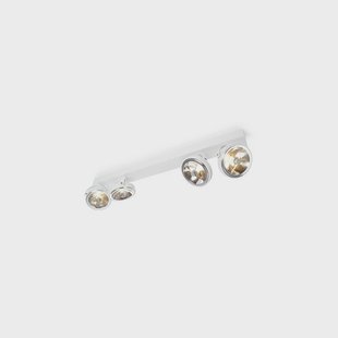 Pin-Up 4 Plafondlamp Wit Trizio21 - Keuken - Aluminium