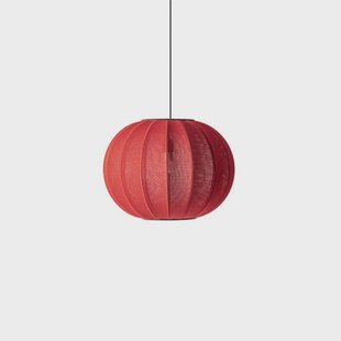 Made By Hand - Knit-Wit 45 Round Hanglamp Maple Red