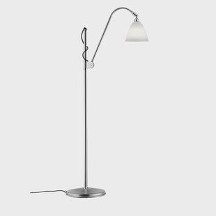 GUBI - Bestlite Bl3 VloerLamp Ø16 Chroom/Porselein