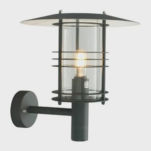 Norlys - Stockholm Buiten Wandlamp Groot Zwart