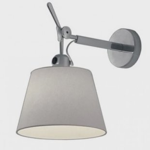 Artemide - Tolomeo Parete Diffusore wandlamp, grijs, Ø 32 cm