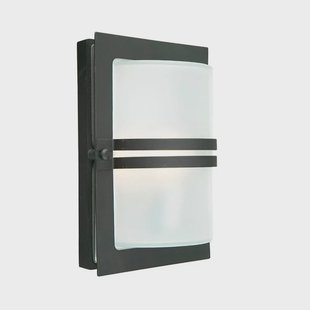 Norlys - Basel LED Buiten Wandlamp Matot Zwart