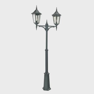 Norlys - Modena 2 Buiten Park Lamp Breed met Grondpin Zwart