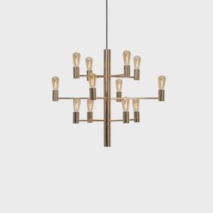 Herstal - Manola 12 Kroonluchter Satin Brass
