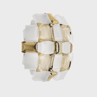Slamp - Mida Applique Wandlamp White/Gold